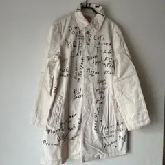 美品デニム&ダンガリーラクガキコート150