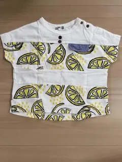 ラグマート　レモン柄Tシャツ　サイズ80