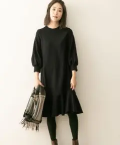 新品 F by ROSSO 裾フレアワンピース