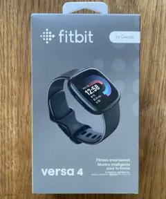 Fitbit versa4 ブラック スマートウォッチ 未使用