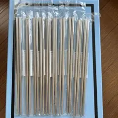 新品未開封　ステンレス箸　10膳　まとめ売り