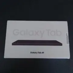 【新品未開封】Galaxy Tab A9 (Wi-Fiモデル) グラファイト