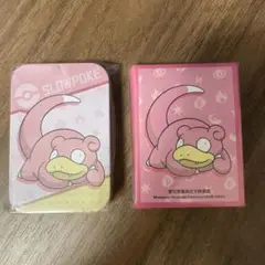 【ポケカ中国限定】　デッキシールド　スリープ　金属ダメカンケース　ヤドン