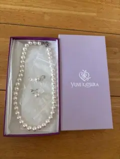 【極美品】YUMI KATSURA ホワイトパール ネックレス