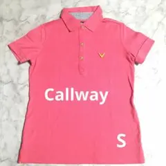 Callaway X Series ピンクポロシャツ S