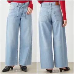 【SNIDEL/Levi's】別注デニム（27インチ） LBLU ー ２３