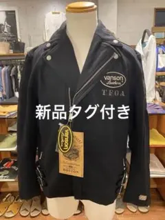 VANSON ライダースジャケット 【T.F.O.Aコラボ】