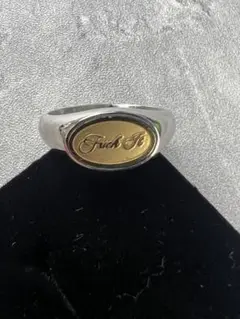 HUF / Fuck It リング シルバー