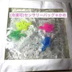 (冷凍可)センサリーバッグ＊かめ＊モンテッソーリ