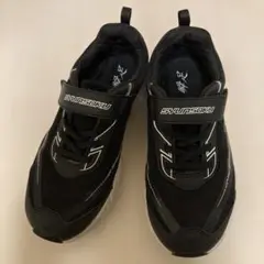 【普通郵便】23センチ　瞬足　黒　スニーカー