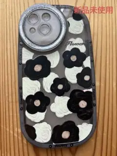 （値下げ中）花柄 iPhone13/14用ソフトケース 未使用