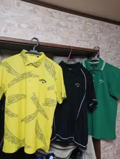全て超美品 ３枚セットCallawayGolfメンズウエア Lサイズ