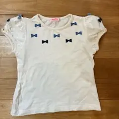 familiar リボンモチーフ Tシャツ 130