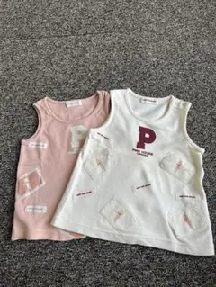 PINK HOUSE タンクトップ 2枚セット