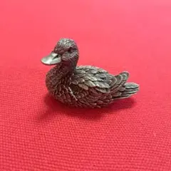 ピューター製アヒルの置物 マレーシア ROYAL SELANGOR製
