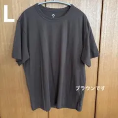 コンビニエンスウェア アウターTシャツ ブラウン Lサイズ ファミマ