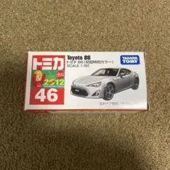 No.46 トヨタ 86 初回特別カラー 未使用 絶版 1台