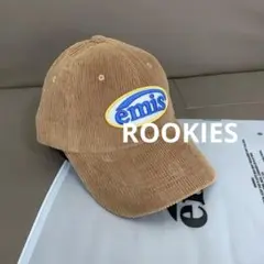 emis コーデュロイキャップ ブラウン