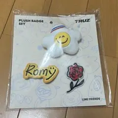 TRUZ PLUSH BADGE SET ROMY