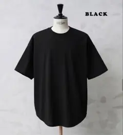 SCREEN STARS×WAIPER ラウンドヘム Tシャツ ブラックM