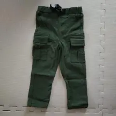 【未使用】カーゴパンツ オリーブグリーン サイズ90㎝