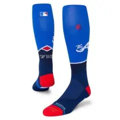 スタンス野球用ソックスアトランタ・ブレーブス MLBソックス L