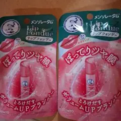ロート製薬 Lip Fondue リップクリーム 2個セット