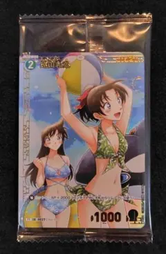 未開封 遠山和葉 1枚 コナンTCG チャレンジ戦　優勝 プロモ