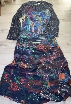 Paul Smith ポールスミス マキシ ロング ワンピース ドレス