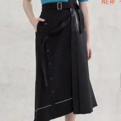 UNITED TOKYO アンビアシメプリーツスカート