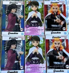 新品未開封　鬼滅の刃　フィギュア2個ずつ　6個まとめ売り