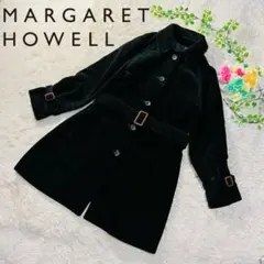 MARGARET HOWELL マーガレットハウエル コーデュロイコート ベルト