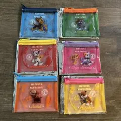 松屋　パウっとミニクリアポーチ　コンプリート