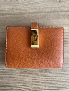 BALLY 二つ折り財布 オレンジ