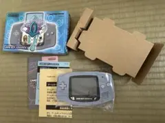 Nintendo　ゲームボーイアドバンス　スイクンブルー　画面美品　GBA　レア Nintendo ゲームボーイアドバンス スイクンブルー 画面美品 GBA