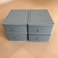 ダイソー　小物収納　ケース　2個セット