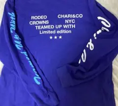【新品未使用即購入OK即発送】RODEO CROWNS青ブルーロンティ