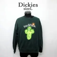 MY1104■Dickies■ディッキーズ トレーナー パイルワッペン サイズL