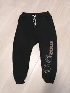 サルエルパンツ　ブラック　モズ　moz