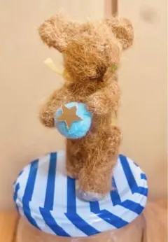 ハンドメイド　ミニテディベア ハチくん