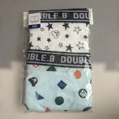 DOUBLE.B ボクサーパンツ 120 2枚セット