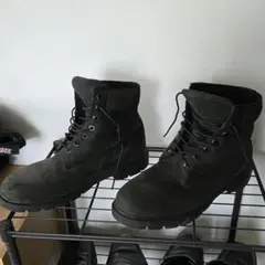 Timberland 6inch black boots 26.5cm