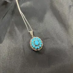 ターコイズ ペンダントトップ シルバー
