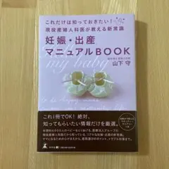 妊娠・出産マニュアルBOOK 中古 美品