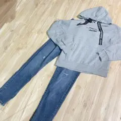 ラブトキシック パーカー UNIQLO未使用デニム 160cm