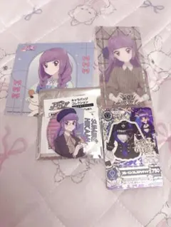 アイカツ 氷上スミレ 缶バッジ カード