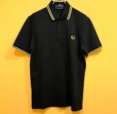 FRED PERRY フレッドペリー ポロシャツ ブラック サイズ : L