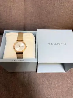 SKAGEN スカーゲン ローズゴールド腕時計