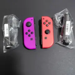 Nintendo Switch Joy-Con コントローラー 紫と赤 中古