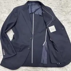 【美品】マッキントッシュフィロソフィー トロッター ジャケット ネイビー 36R